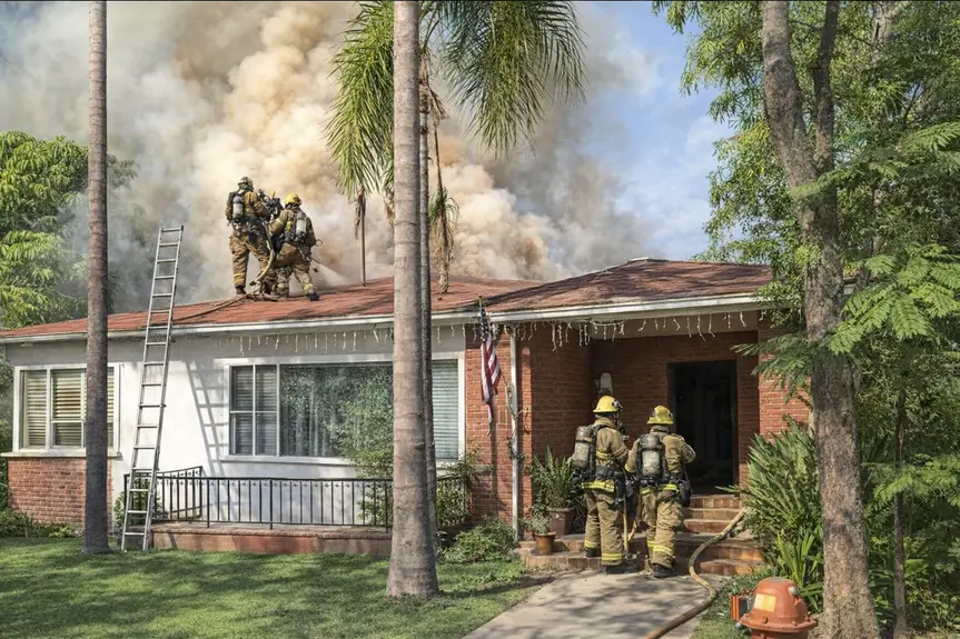 Brave Neighbors Come to the Aid of Elderly Residents During Fire Incident
