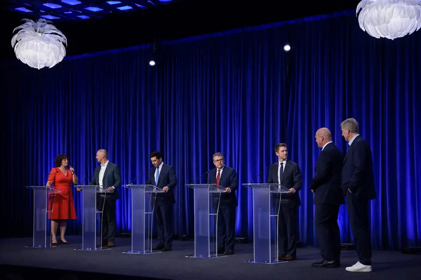 Candidates Clash in Final Debate for California Governor