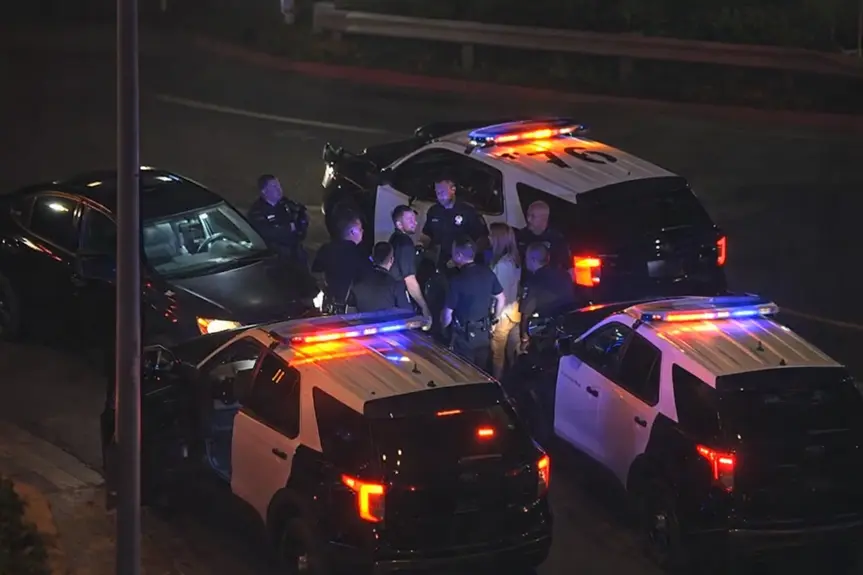 Dramatic Conclusion to Police Pursuit in Marina del Rey