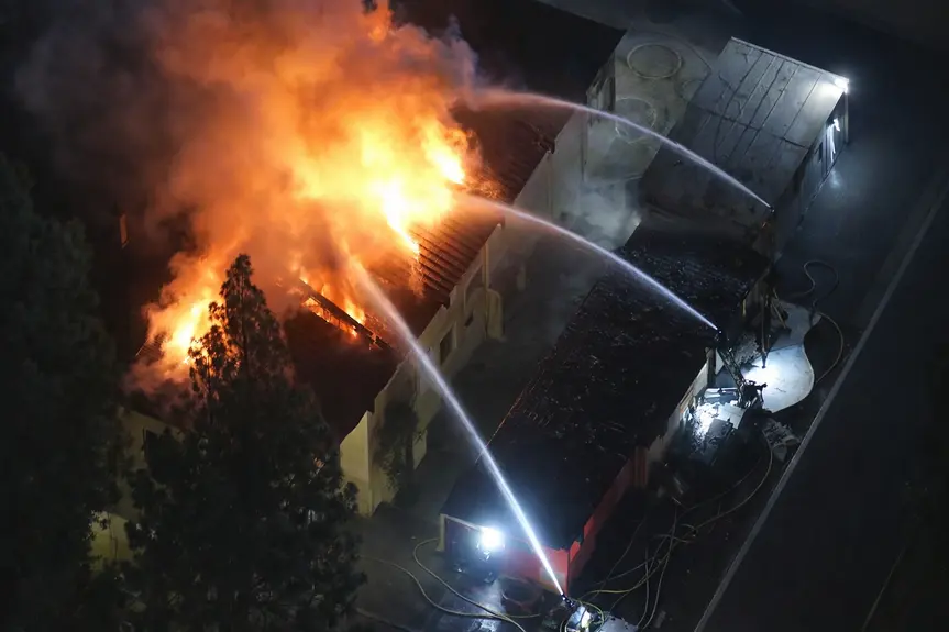 Dramatic Standoff in Woodland Hills Leads to House Fire and Gunfire