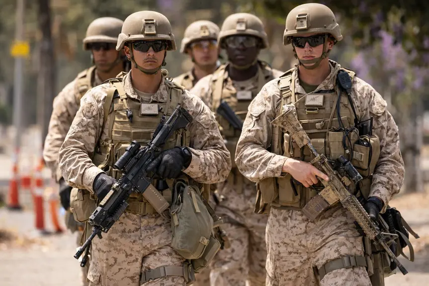 Emotional Responses from California Military Families as Troops Deploy to the Middle East