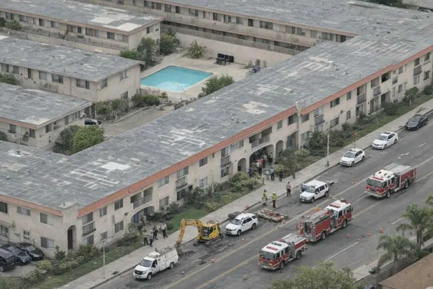Explosion at Construction Site Leaves Four Injured