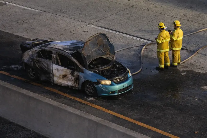 Tragic Collision Closes Eastbound Lanes of 10 Freeway in Palms