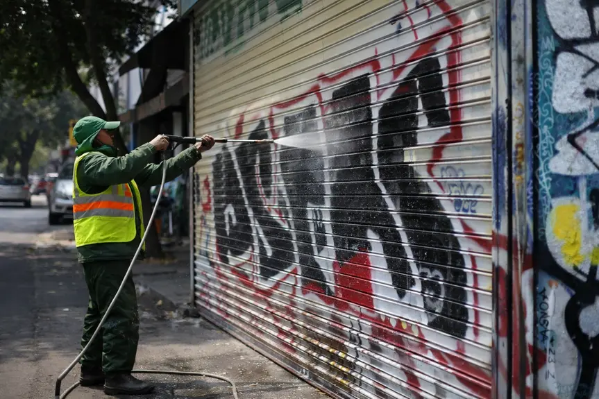 Graffiti Surge in Downtown LA Raises Concerns for Residents and Business Owners
