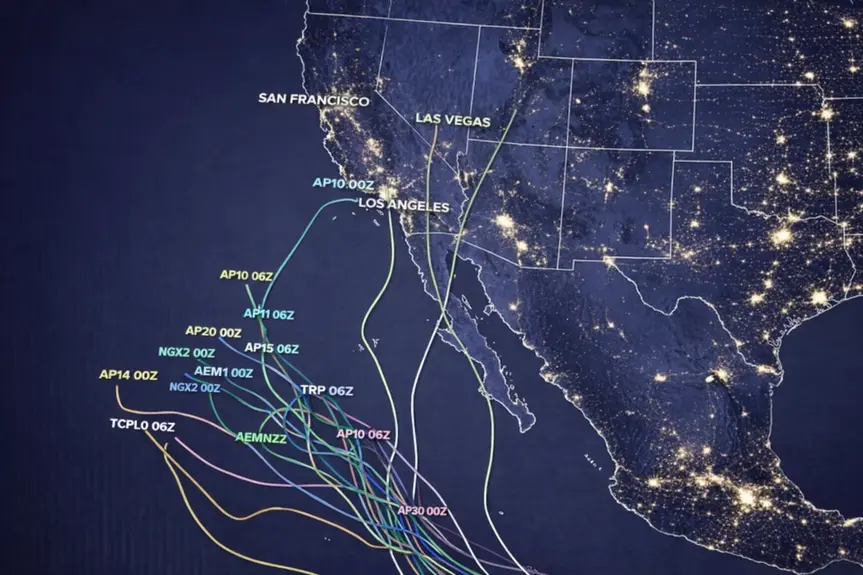 Hurricane Marie Approaches Southern California: What to Expect This Labor Day