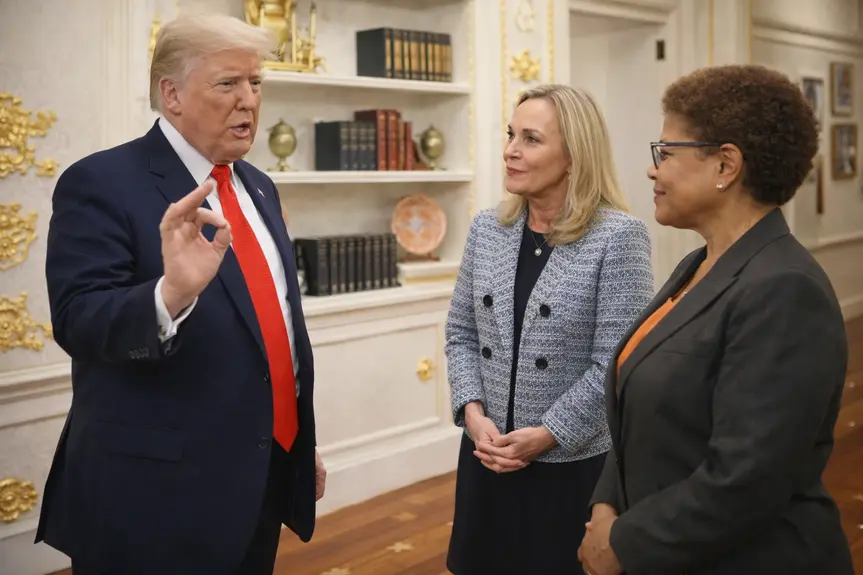 Mayor Bass and Supervisor Barger Seek Federal Support for Wildfire Recovery