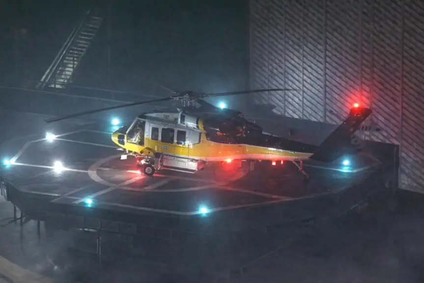 Medevac Helicopter Crashes Near Catalina: Search Efforts Underway