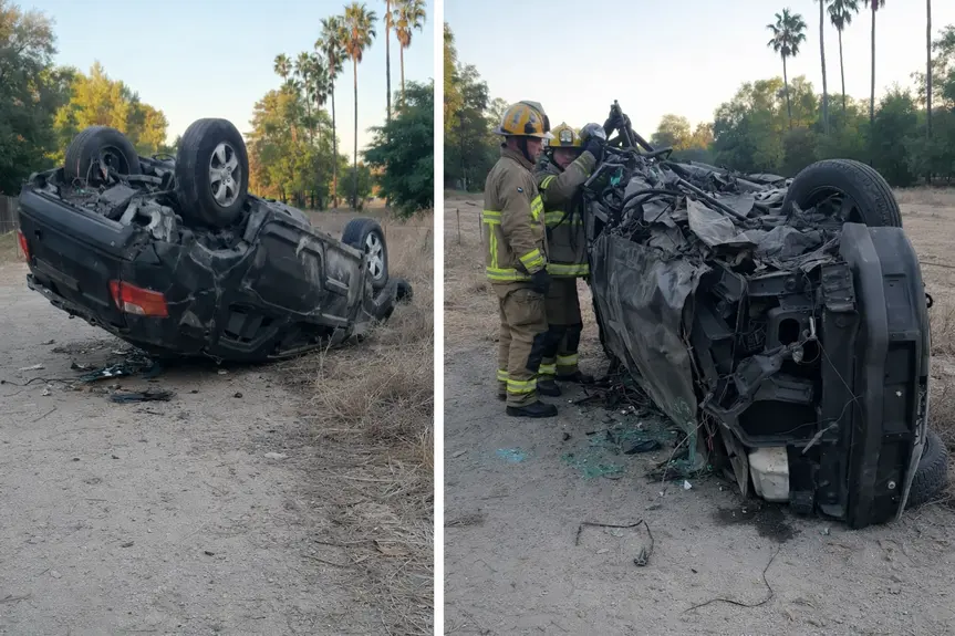 Multiple Injuries Reported Following Dramatic Freeway Crash in Van Nuys
