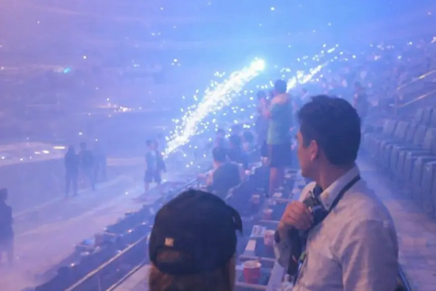 Post-Game Fireworks at BMO Stadium Erupt into Chaos