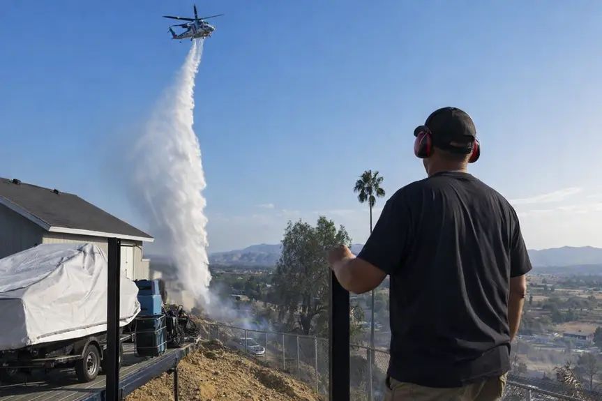 Riverside County Faces New Fire Challenges, Prompting Evacuations and Heroic Rescue Efforts