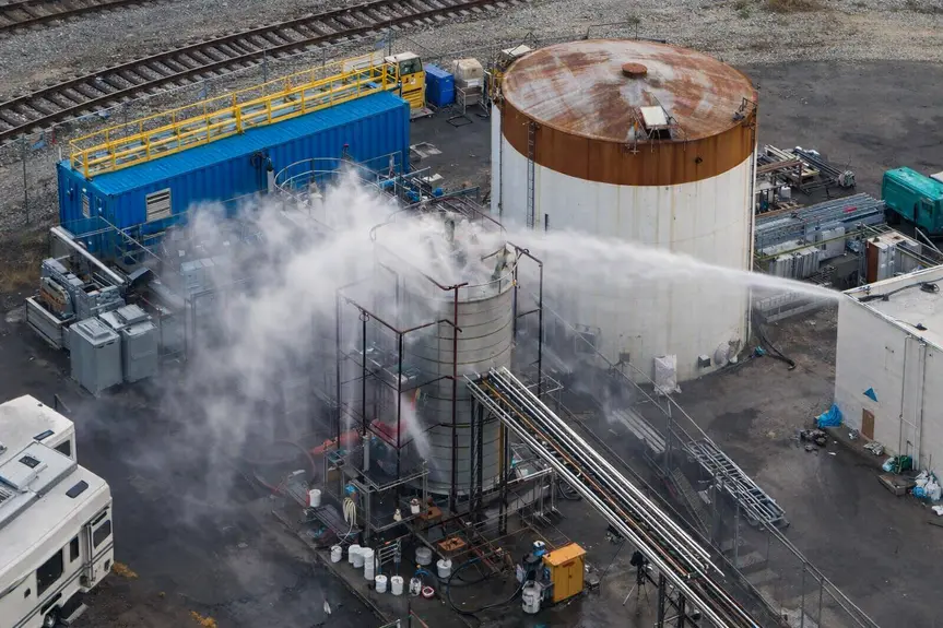 Safety Restored in Garden Grove After Chemical Tank Incident