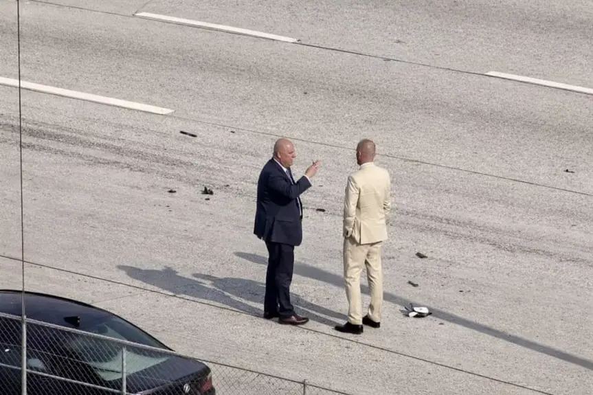 Traffic Standstill After Driver Shot on 105 Freeway