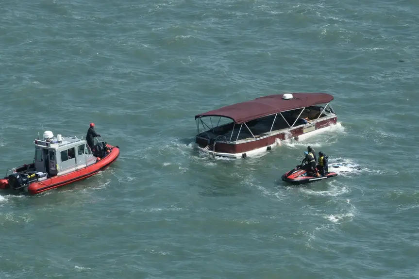 Tragedy Strikes as Family Pontoon Boat Capsizes Near Alcatraz